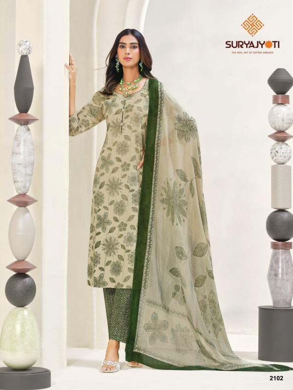 Suryajyoti zion cotton vol-21 dress material wholesale with price